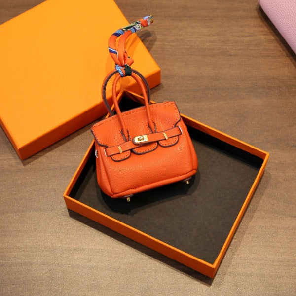 Mini KeyChain Cutesy Leather Bag Charm