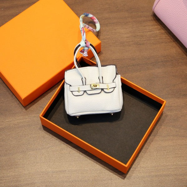 Mini KeyChain Cutesy Leather Bag Charm