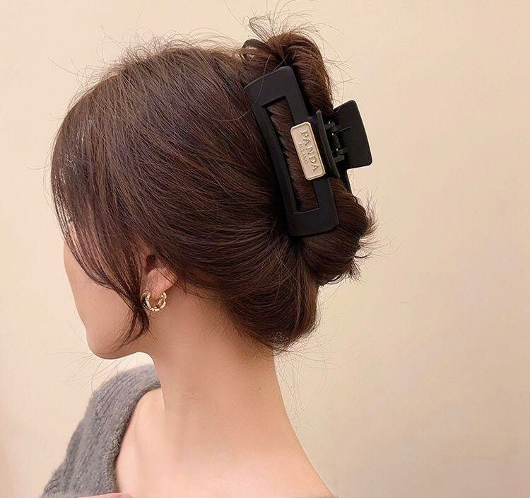 Panda Milano Designer Hair Claw Clip