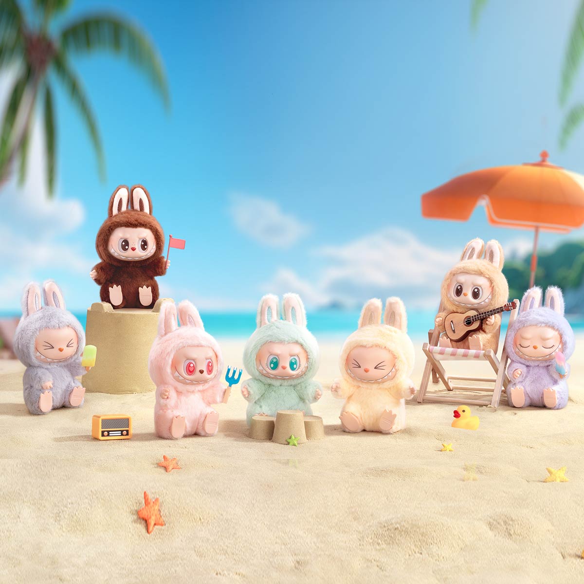 Pop Mart Labubu The Monsters Have a Seat Vinyl Plush Blind Box