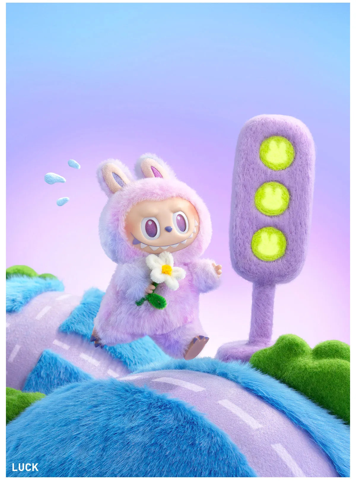 Pop Mart Labubu The Monsters Big into Energy Series Vinyl Plush Pendant Single Blind Box