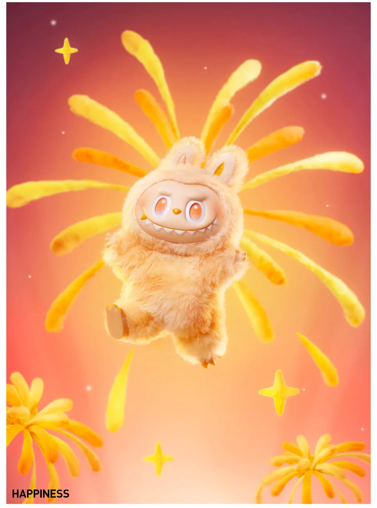 Pop Mart Labubu The Monsters Big into Energy Series Vinyl Plush Pendant Single Blind Box