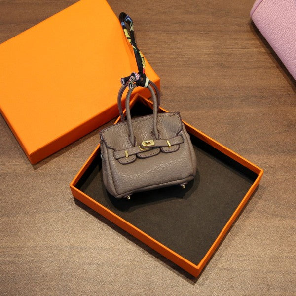 Mini KeyChain Cutesy Leather Bag Charm