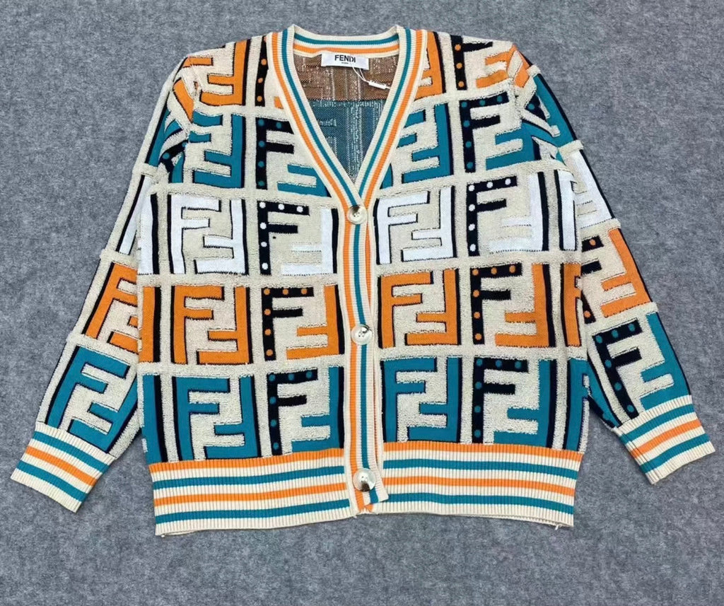 FENDI
FF-jacquard cardigan