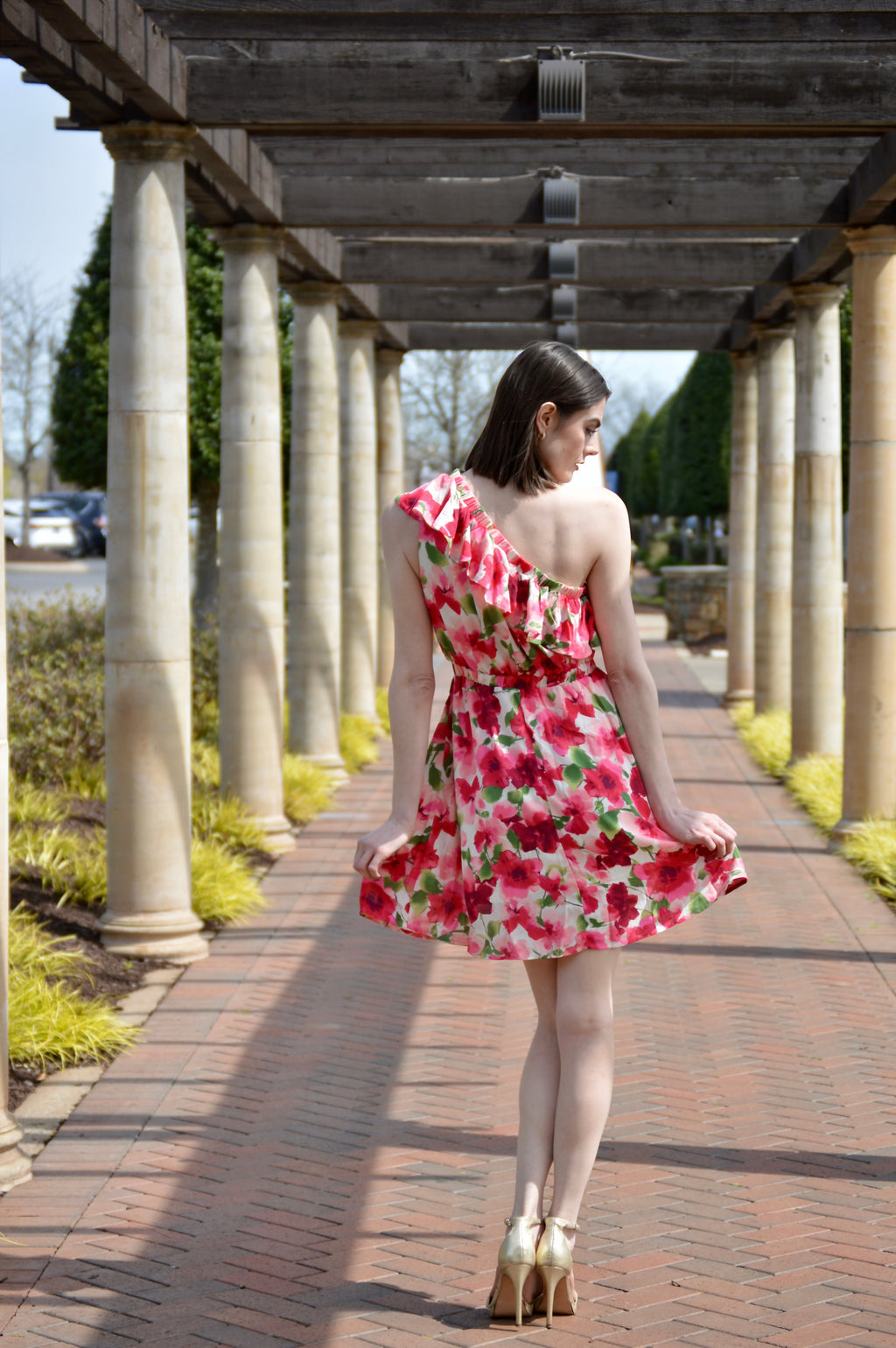 Ashley Floral Print Dress