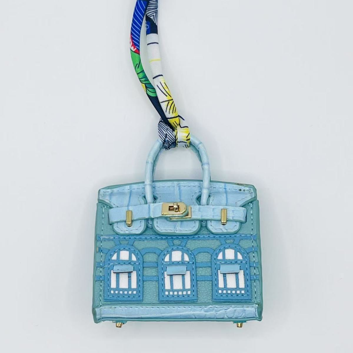 Mini KeyChain Cutesy Leather Bag Charm