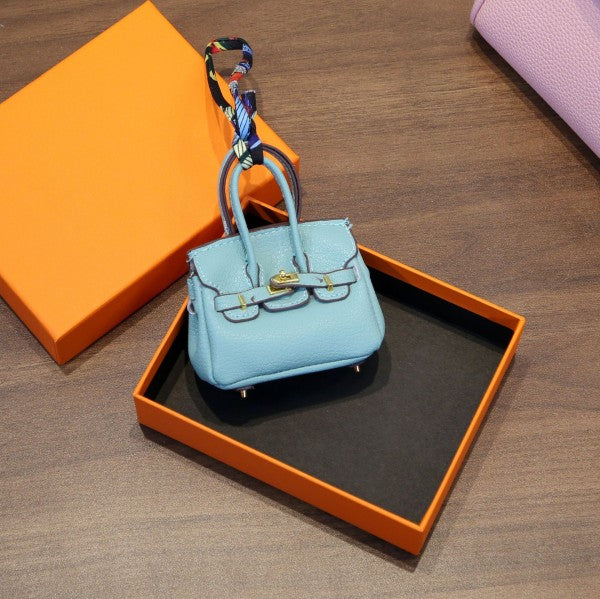 Mini KeyChain Cutesy Leather Bag Charm